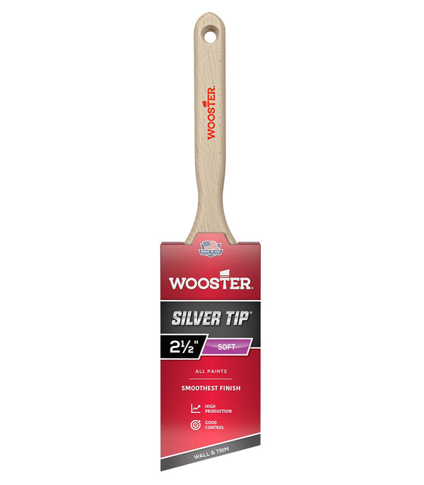 Wooster Silver Tip® Angle Sash Brush-Case of 6