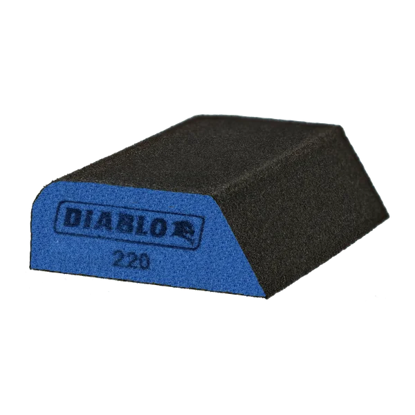 Dual-Edge 220-Grit (Ultra Fine) Sanding Sponge