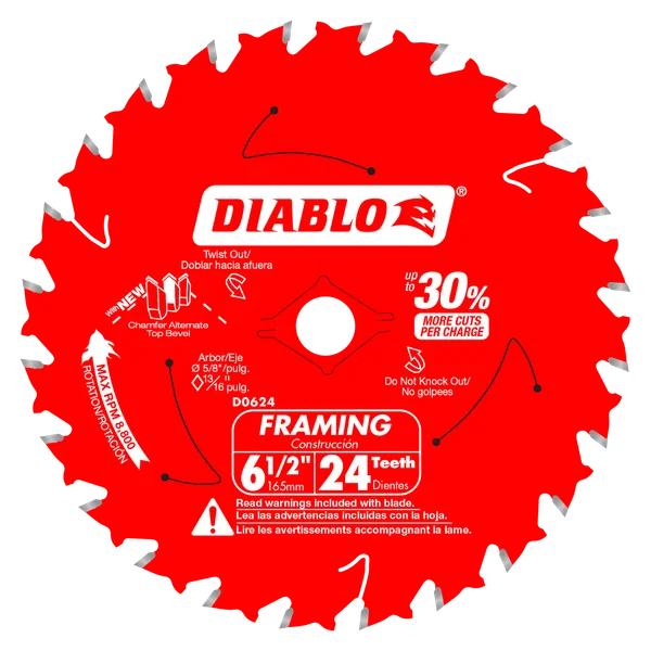 6-1/2 in. x 24-Tooth Framing Saw Blade Pro Bulk Pack (3-Pack)