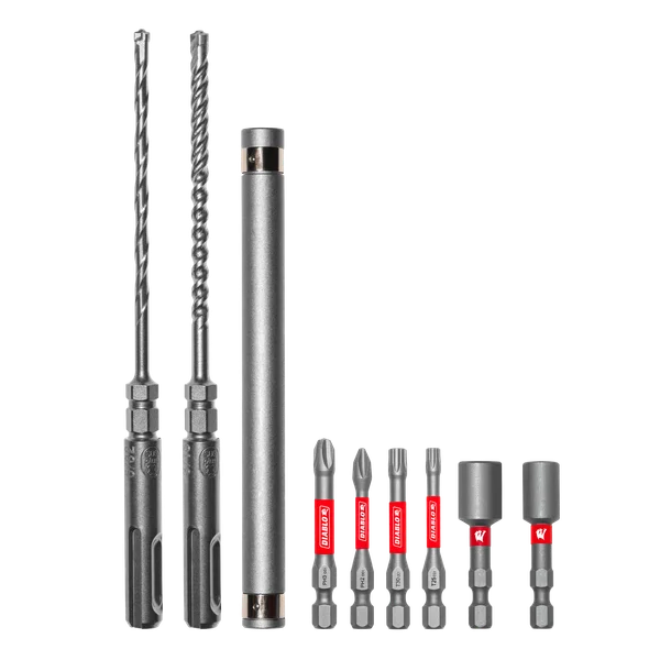 9pc Concrete Anchor Drive Installation Set (9-Piece)