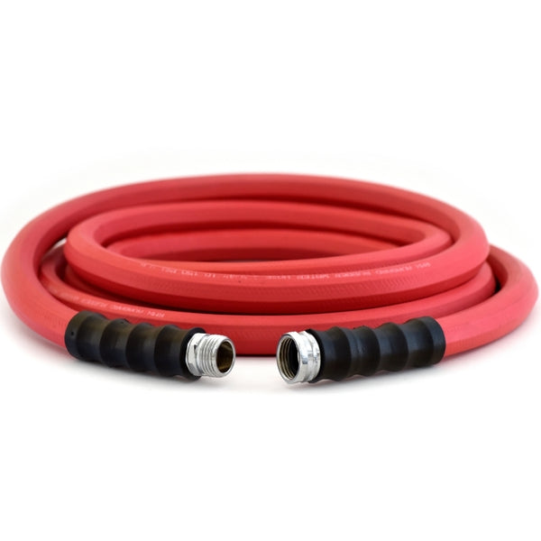 Avagard 5/8" x 10' Rubber Water Hose - Efficient for Small Spaces