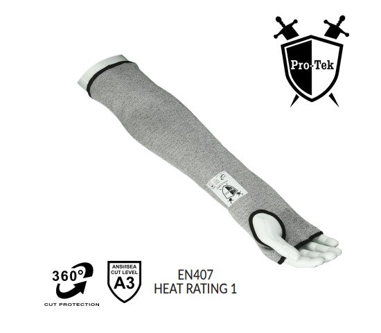 Protek 18” A3 Cut Resistant with Thumbhole Sleeve