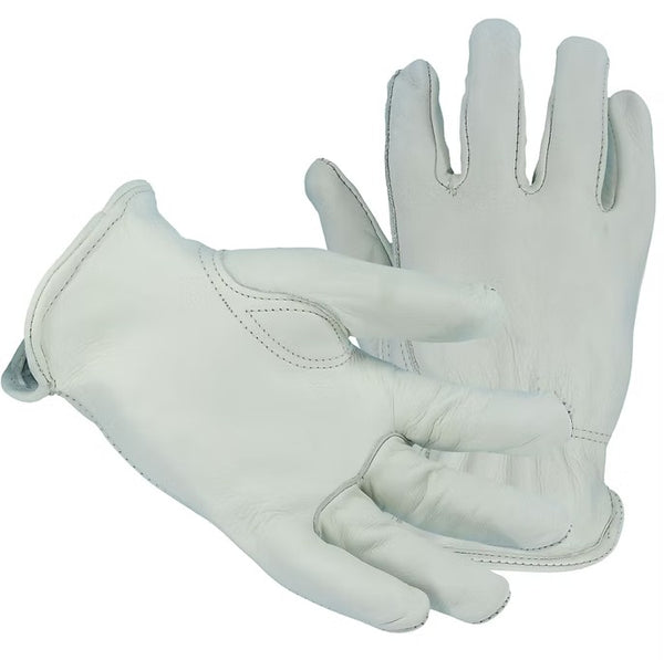 Cowhide Grain Leather Drivers Glove