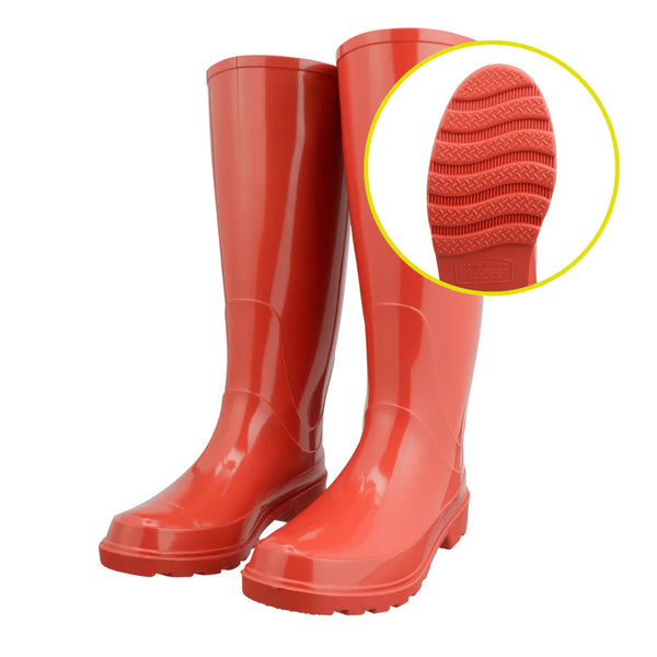 Heartland Women's Rain Boot-RAINRED