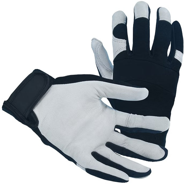 Black & White Mechanic's Glove