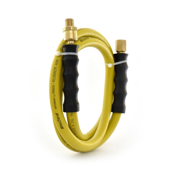 OilShield 1/2 x 5' Rubber Whip Hose: Top Pneumatic Choice for Automotive