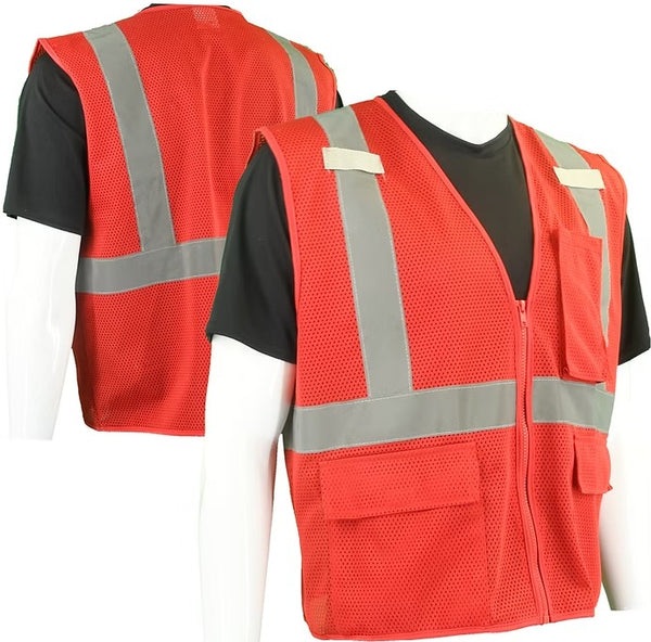 Red Safety Vests