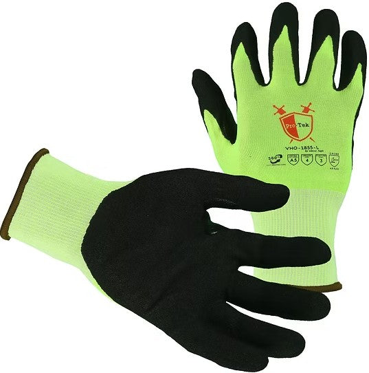 Pro-Tek Yellow Cut Resistant Knit Gloves