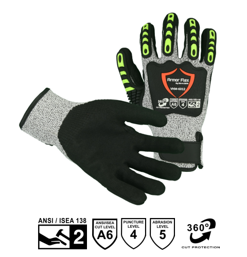 Armor Flex Impact Cut Resistant Gloves