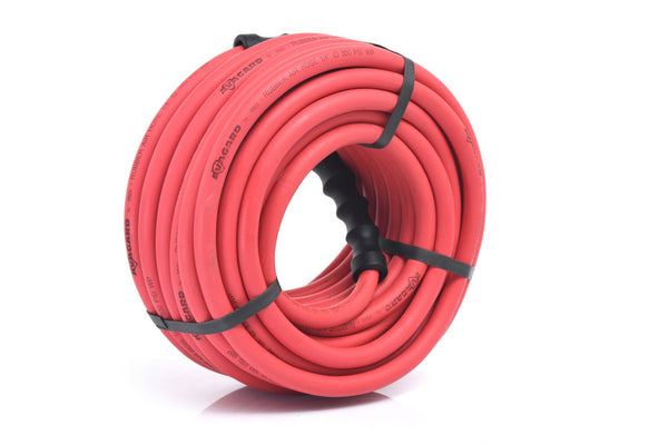 Avagard 1/4" x 25' Rubber Air Hose - Versatile Pneumatic Hoses