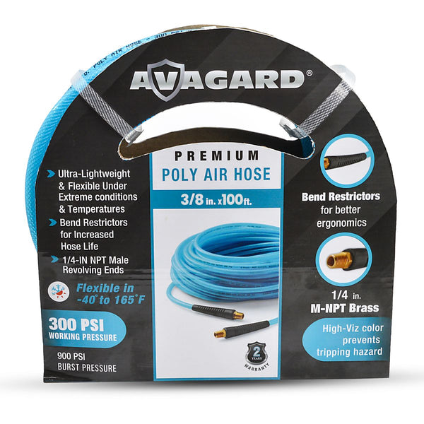 Avagard 3/8" x 100' Polyurethane Air Hose - Construction & Industrial