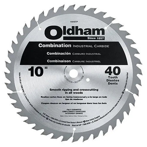 10" 40 Tooth Saw Blade